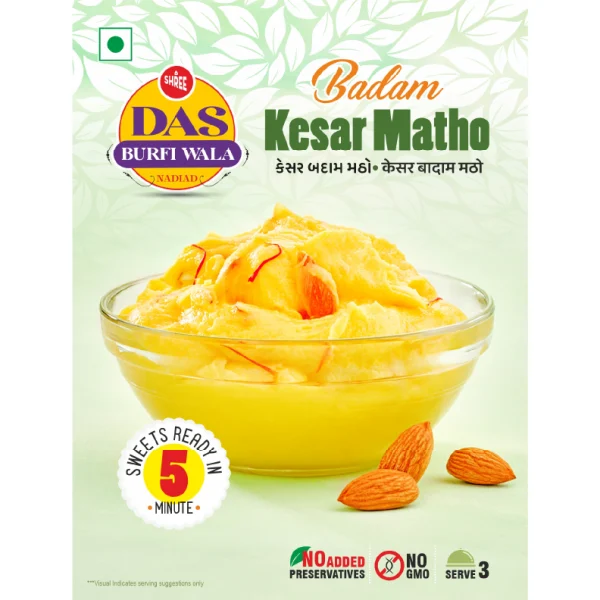 Badam Kesar Matho