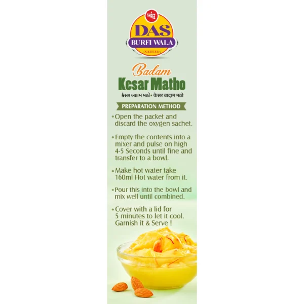 Badam Kesar Matho