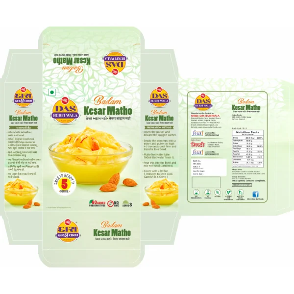 Badam Kesar Matho